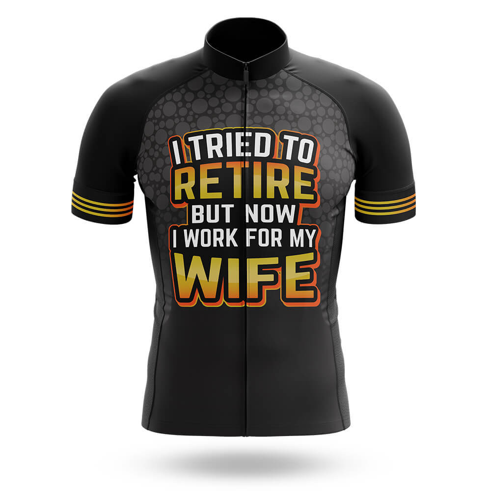 I Tried To Retire- Men's Cycling Kit-Jersey Only-Global Cycling Gear