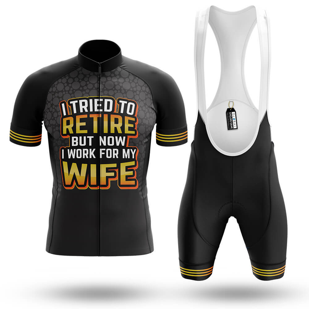 I Tried To Retire- Men's Cycling Kit-Full Set-Global Cycling Gear