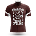 Retirement Plan V5 - Men's Cycling Kit-Jersey Only-Global Cycling Gear