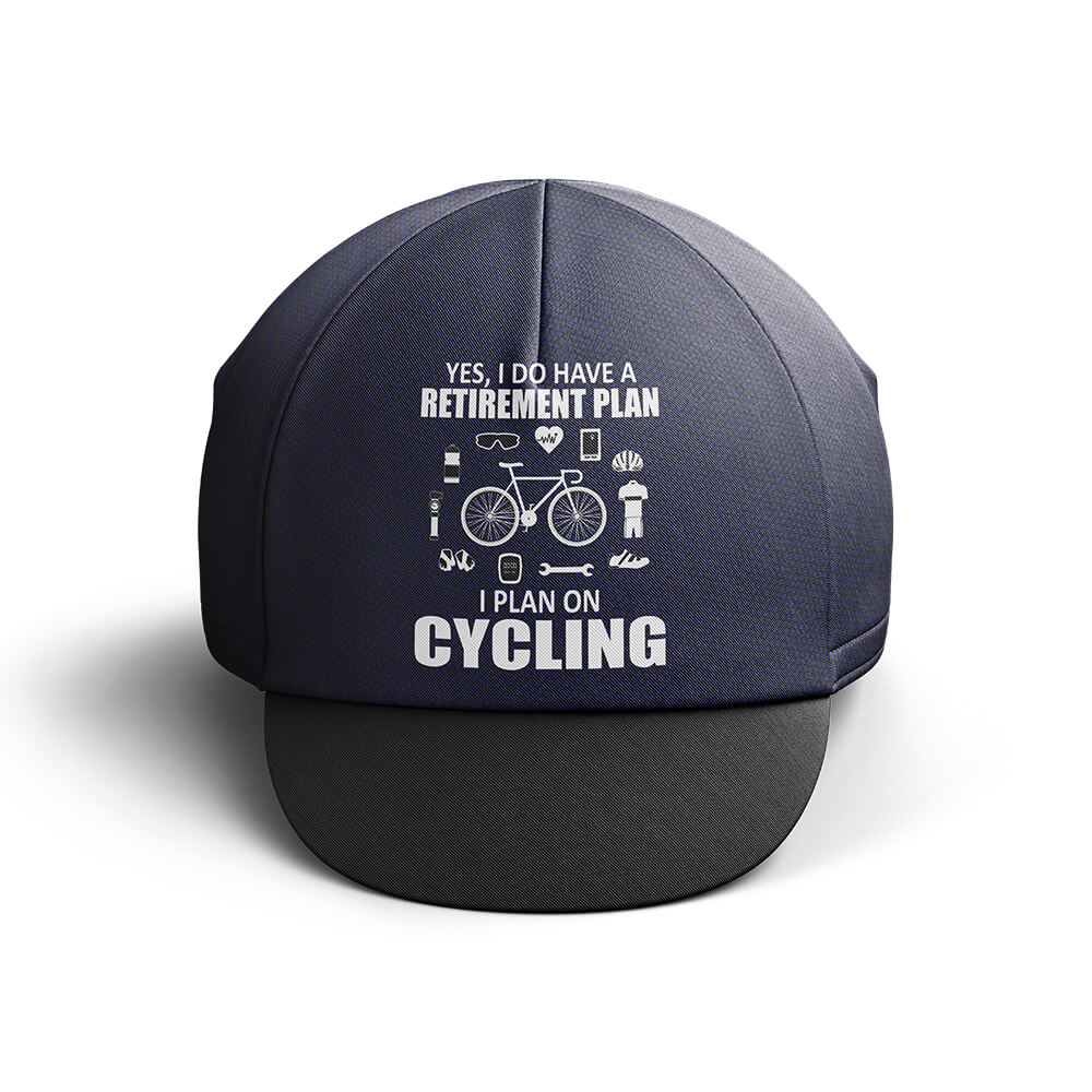 Retirement Plan Cycling Cap-Global Cycling Gear