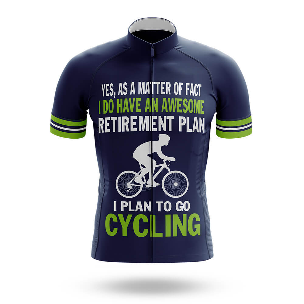 Retirement Plan - Men's Cycling Kit-Jersey Only-Global Cycling Gear