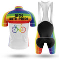 Ride With Pride - Men's Cycling Kit-Full Set-Global Cycling Gear