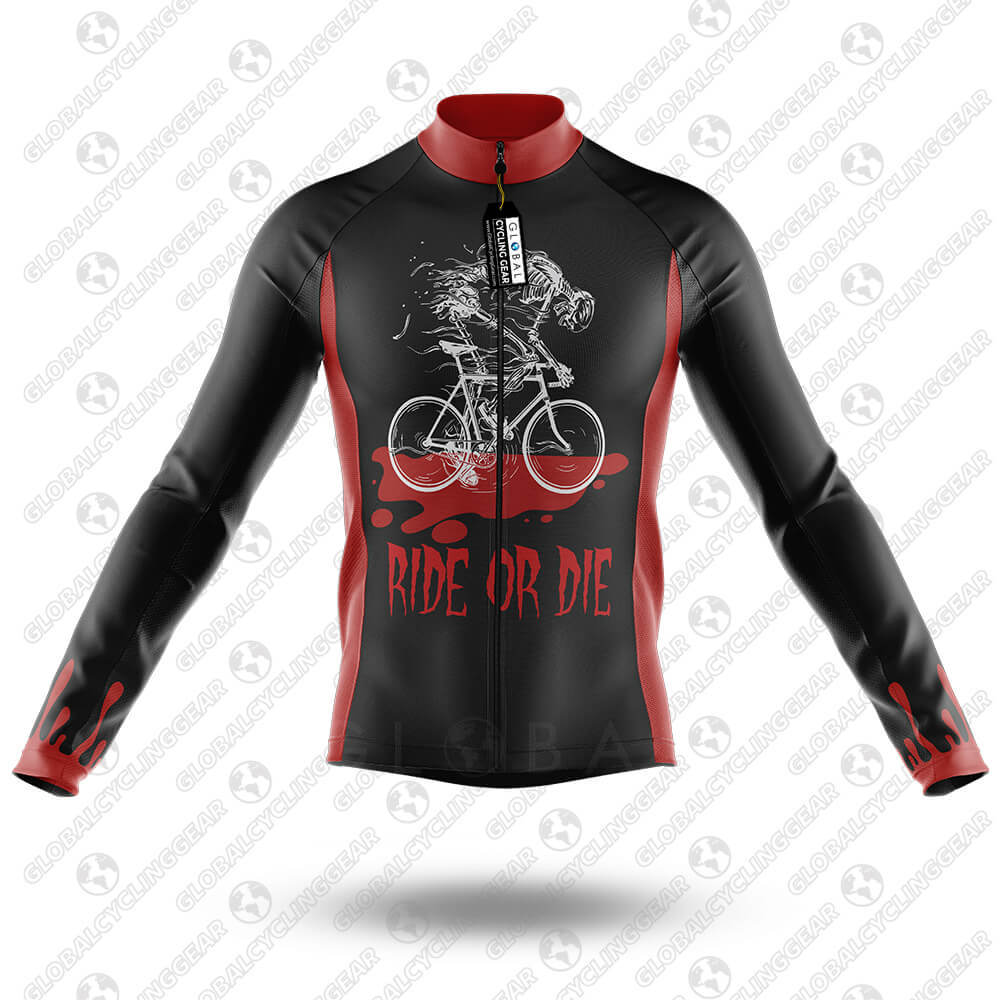 Ride Or Die - Long Sleeve Jersey-S-Global Cycling Gear