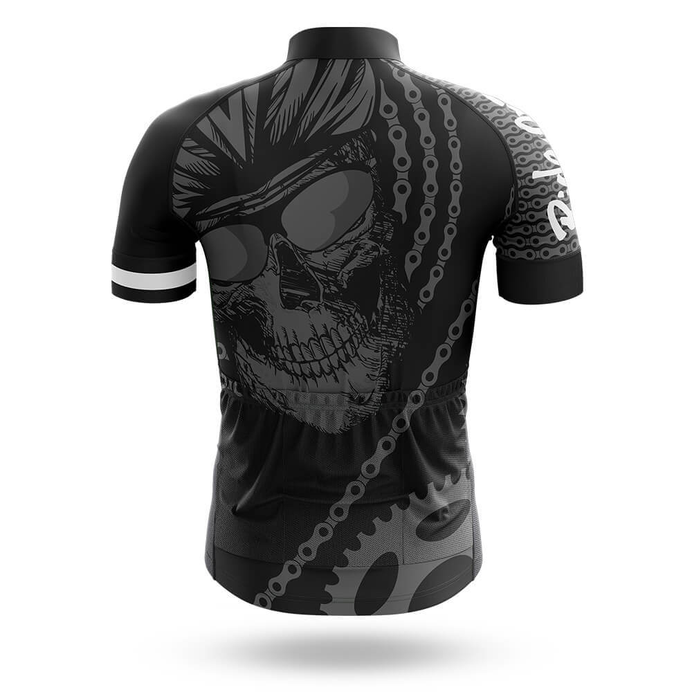 Ride Or Die Black Men's Short Sleeve Cycling Jersey-S-Global Cycling Gear