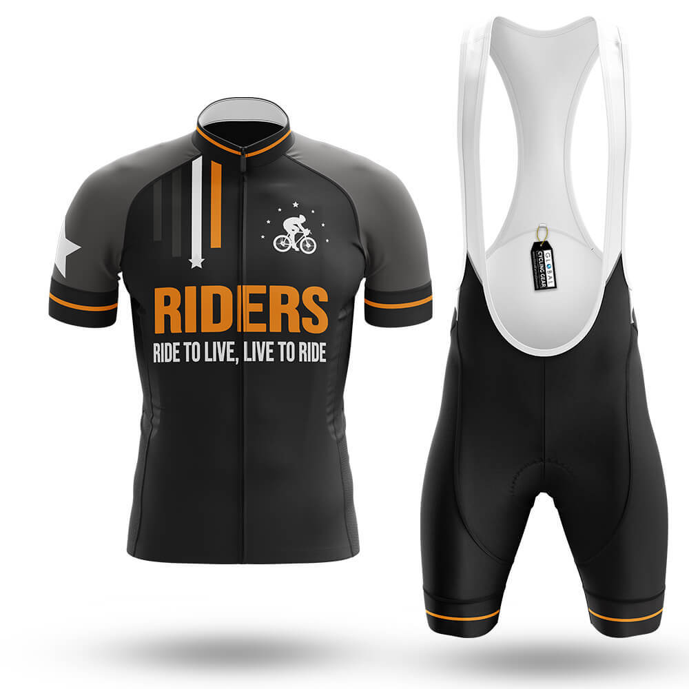 Live To Ride - Men's Cycling Kit-Full Set-Global Cycling Gear