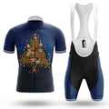 Sloth Christmas Tree - Men's Cycling Kit-Full Set-Global Cycling Gear