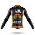 Sloth Cycling Team V11 - Men's Cycling Kit-Long Sleeve Jersey-Global Cycling Gear