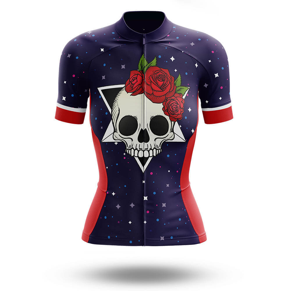 Skull - Women's Cycling Kit-Jersey Only-Global Cycling Gear