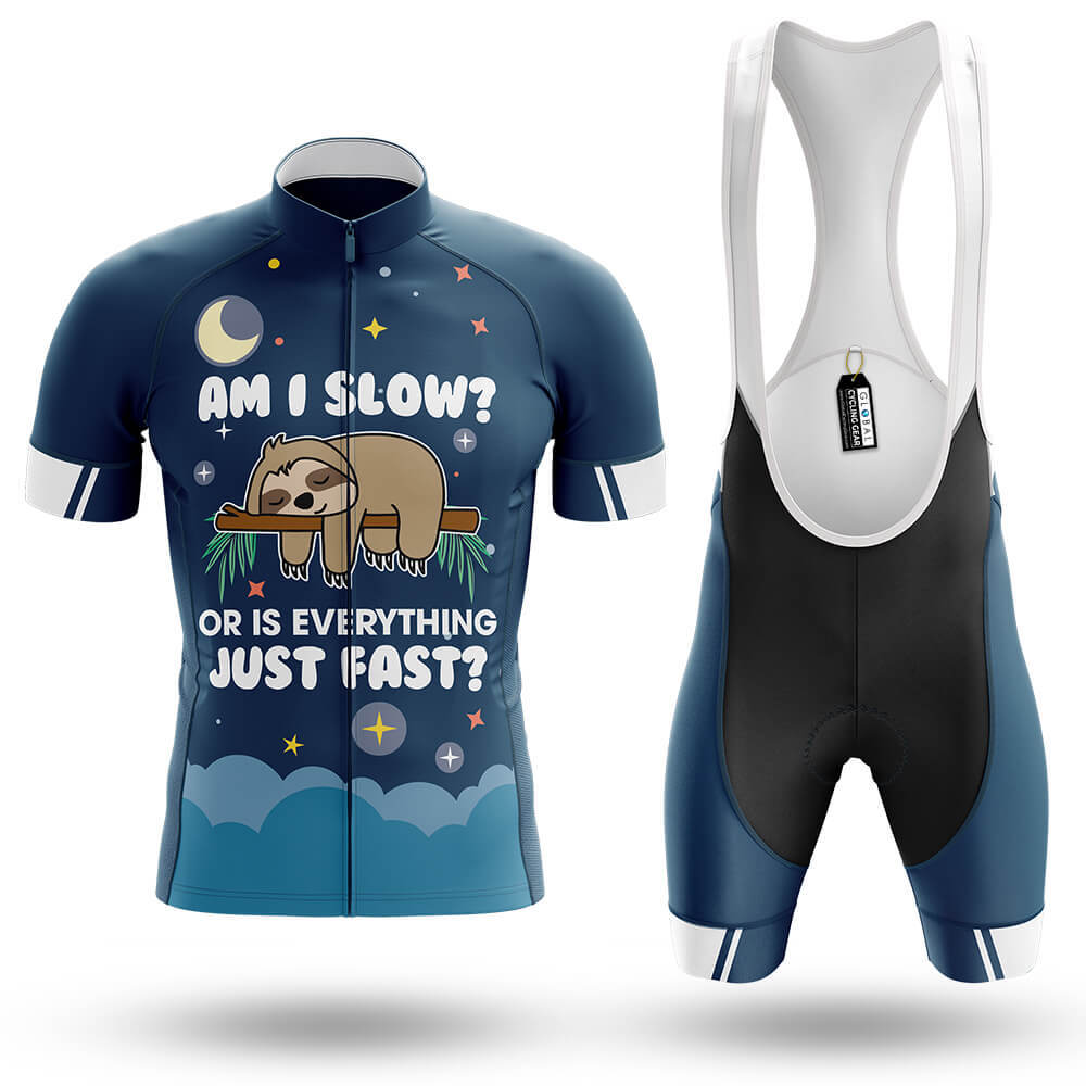 Am I Slow? - Cycling Kit-Full Set-Global Cycling Gear