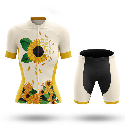 Cycling Sunshine - Women's Cycling Kit-Full Set-Global Cycling Gear