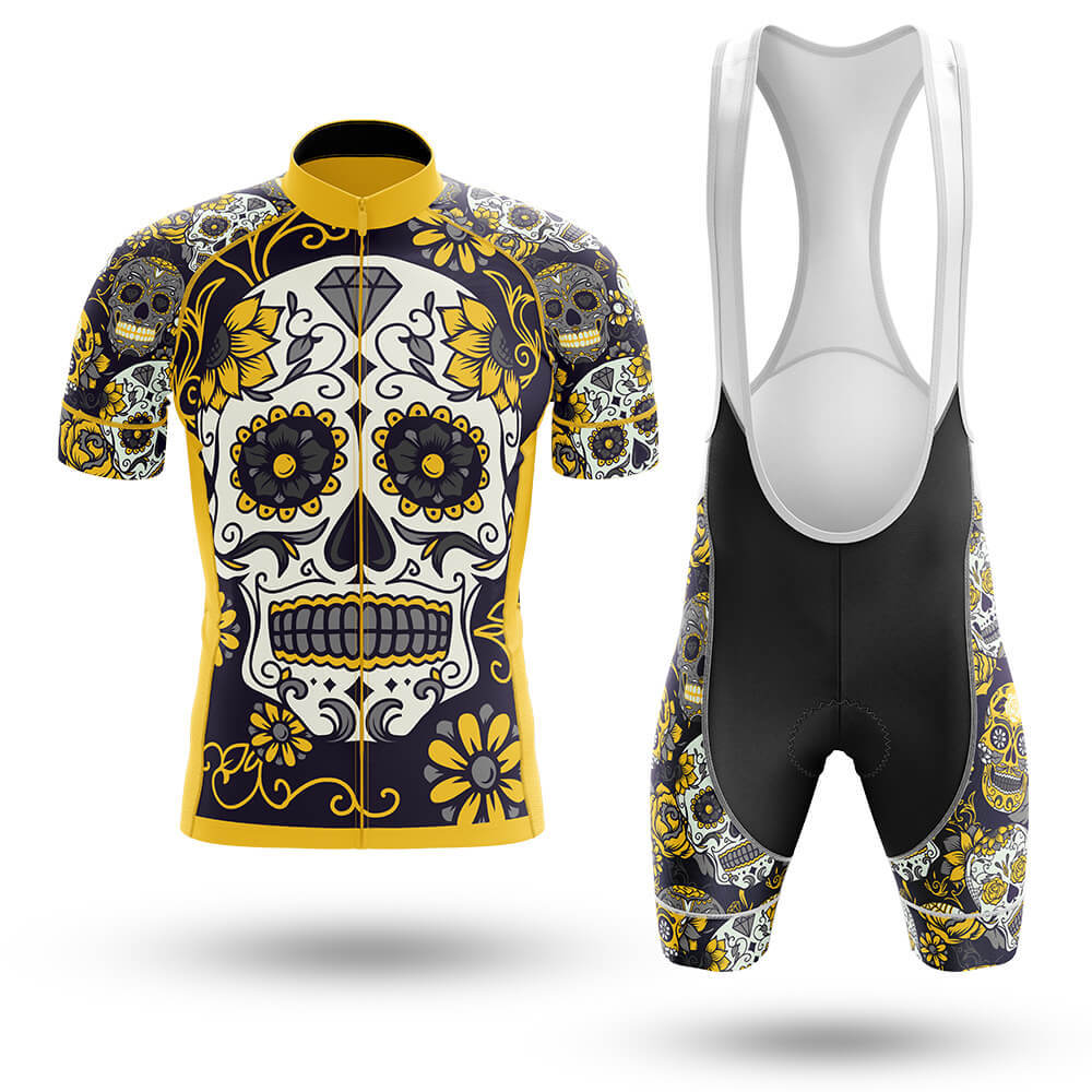 Sugar Skull - Men's Cycling Kit-Full Set-Global Cycling Gear