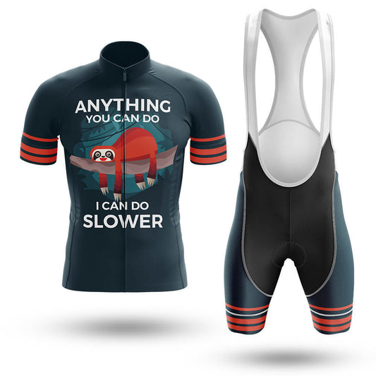 Sloth Can Do Slower - Men's Cycling Kit-Full Set-Global Cycling Gear