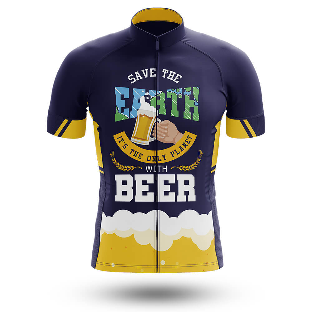 The Earth - Men's Cycling Kit-Jersey Only-Global Cycling Gear