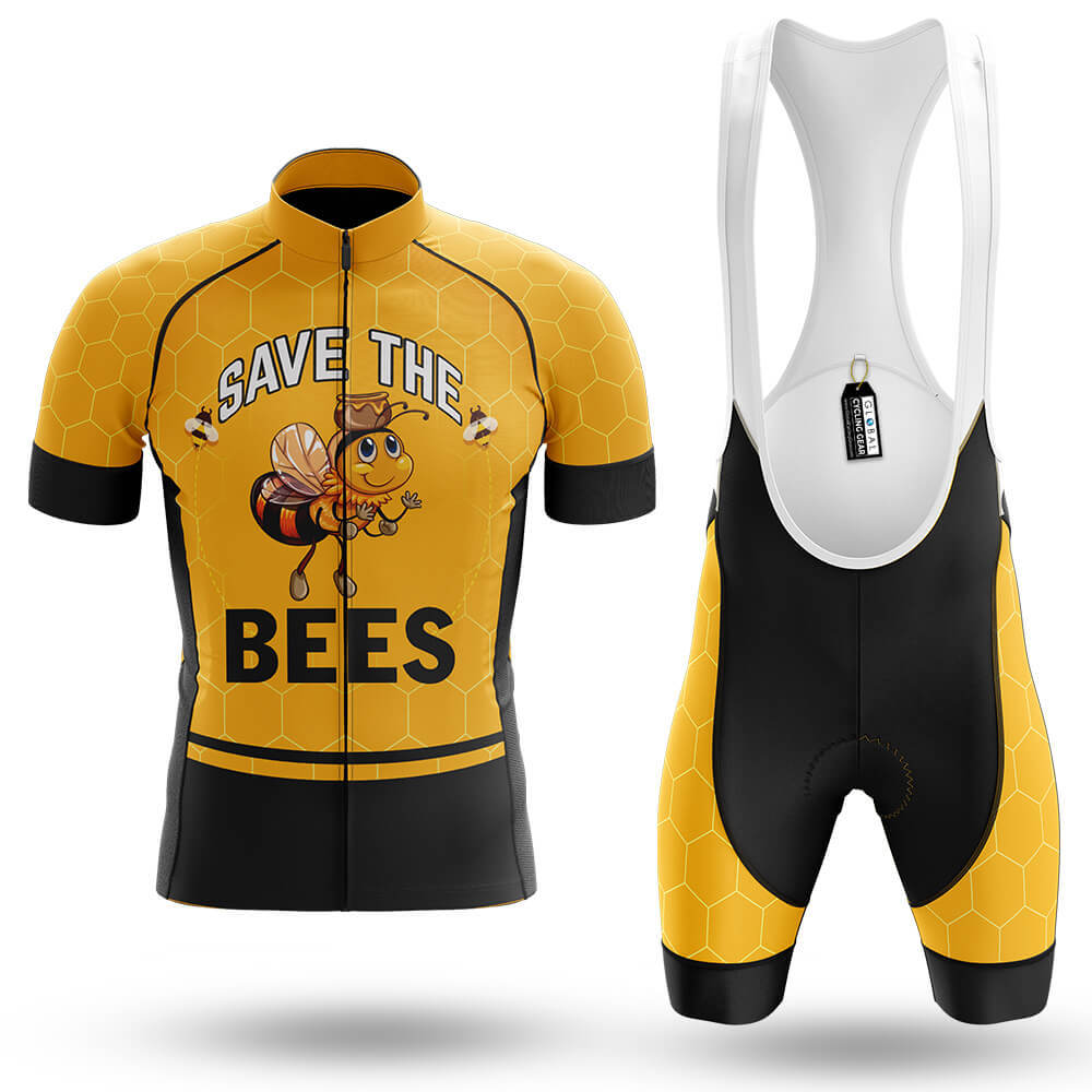 The Bees V4 - Men's Cycling Kit-Full Set-Global Cycling Gear