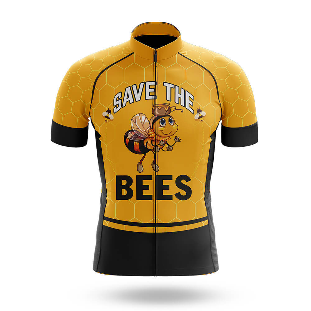 The Bees V4 - Men's Cycling Kit-Jersey Only-Global Cycling Gear
