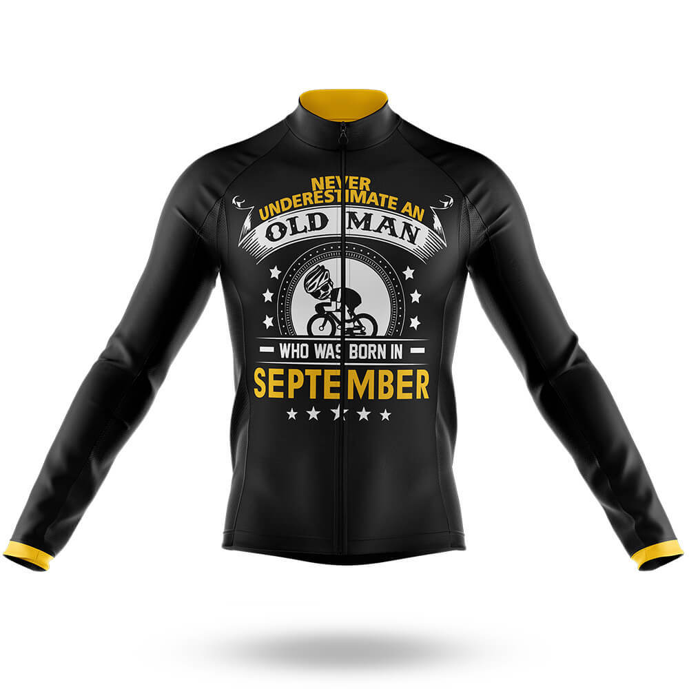 September - Men's Cycling Kit-Long Sleeve Jersey-Global Cycling Gear