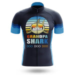 Grandpa Shark - Men's Cycling Kit-Jersey Only-Global Cycling Gear