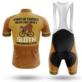 Always Be A Sloth - Men's Cycling Kit-Full Set-Global Cycling Gear