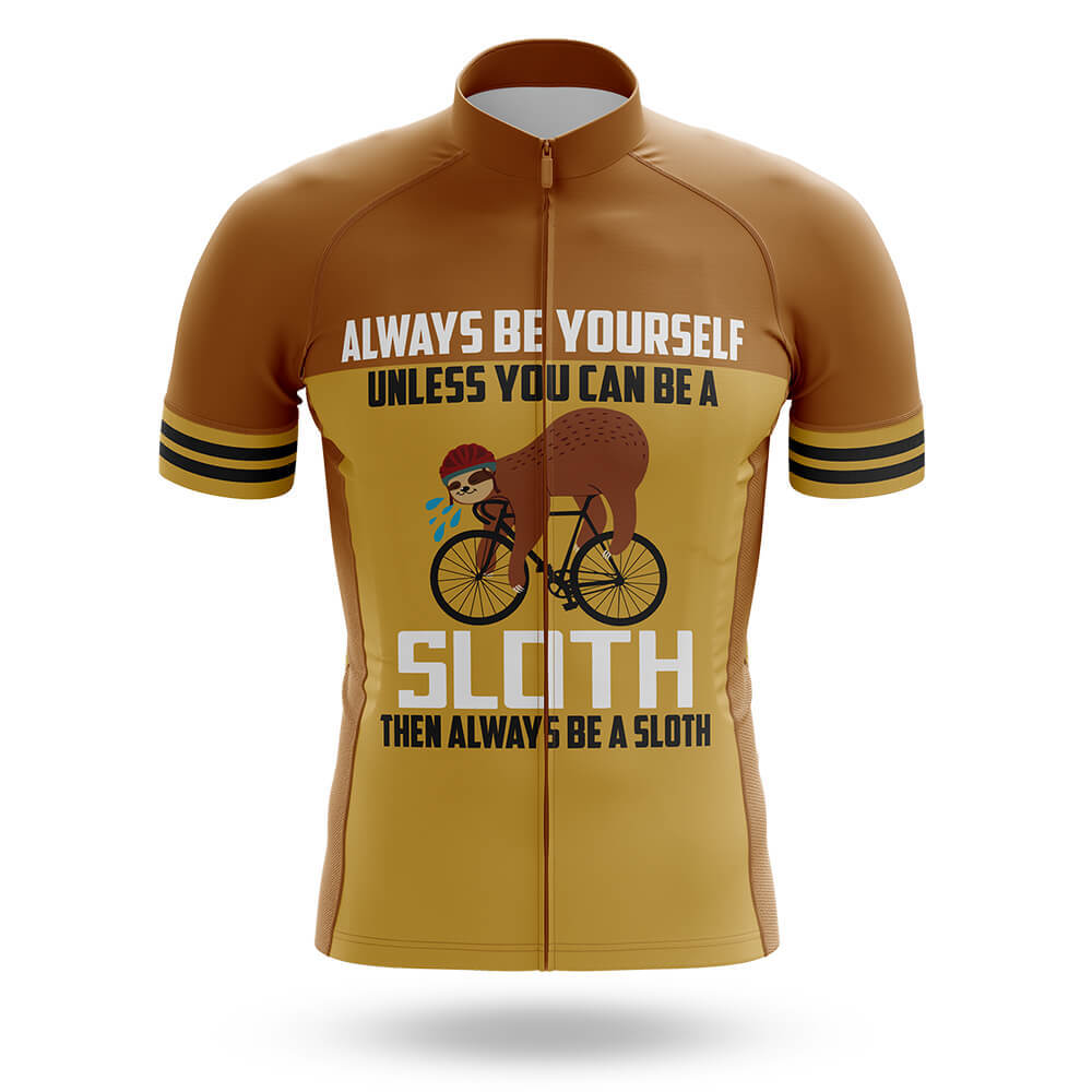 Always Be A Sloth - Men's Cycling Kit-Jersey Only-Global Cycling Gear