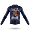 Sloth Cycling Team V13 - Men's Cycling Kit-Long Sleeve Jersey-Global Cycling Gear