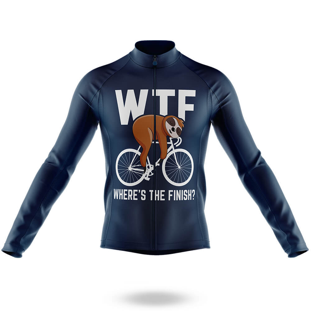 WTF V2 - Men's Cycling Kit-Long Sleeve Jersey-Global Cycling Gear