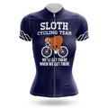 Sloth Team - Women V2 - Cycling Kit-Jersey Only-Global Cycling Gear
