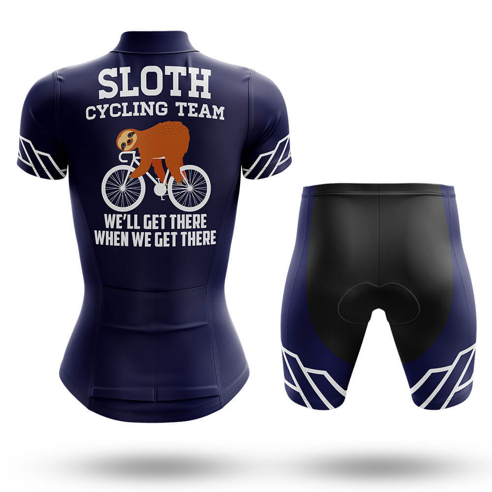 Sloth Team - Women V2 - Cycling Kit Bike Jersey and Bib Shorts