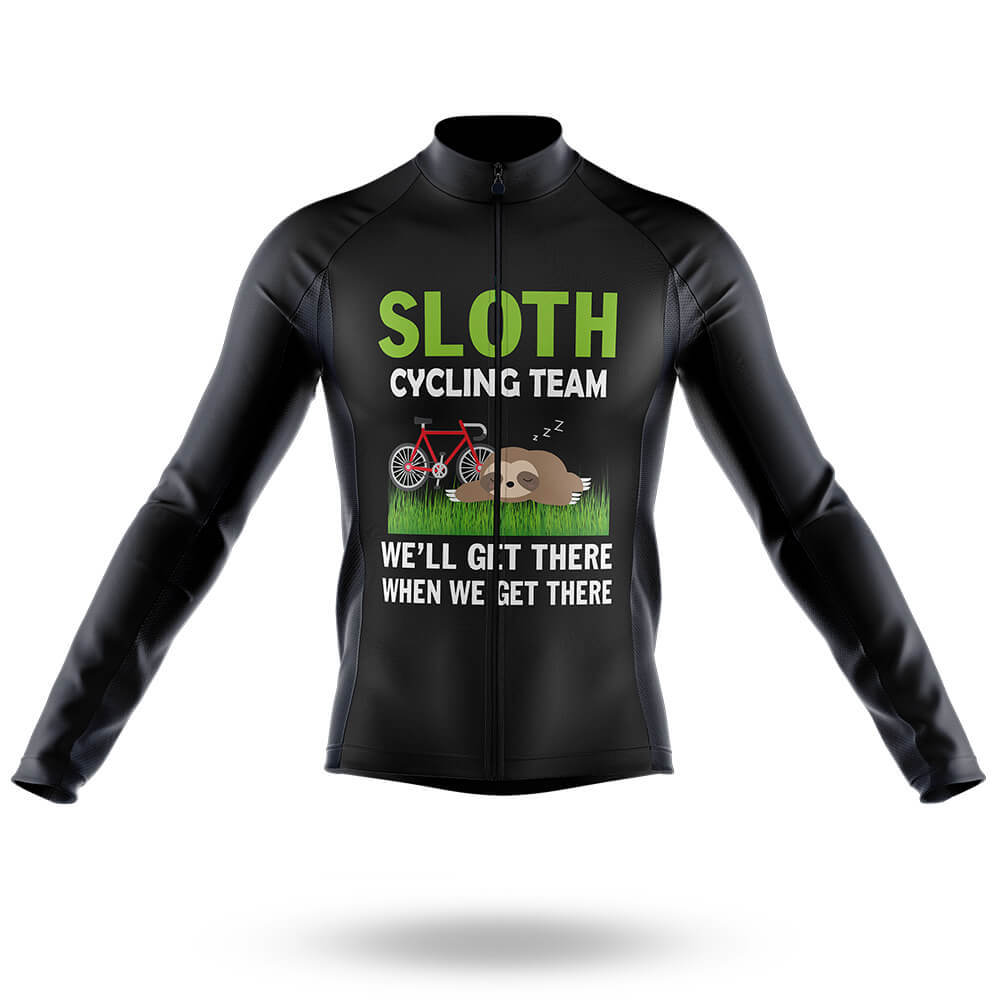 Sloth Cycling Team V12 - Cycling Kit-Long Sleeve Jersey-Global Cycling Gear