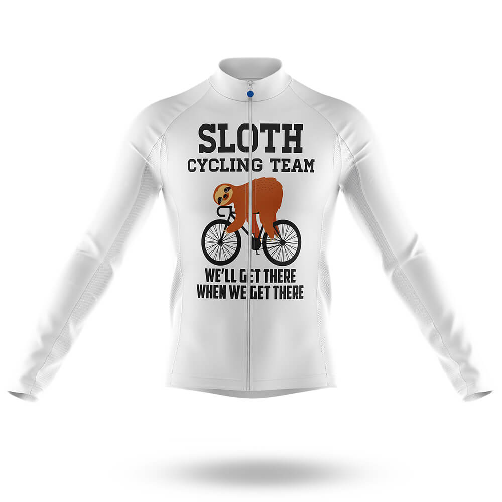Sloth Cycling Team V2 - Long Sleeve Jersey-S-Global Cycling Gear