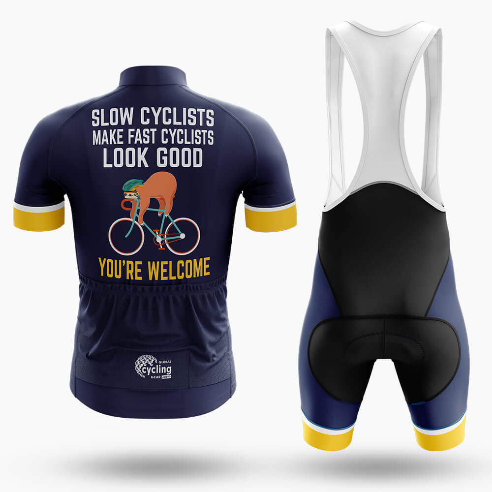 Slow Cyclist V3 - Men's Cycling Kit-Full Set-Global Cycling Gear