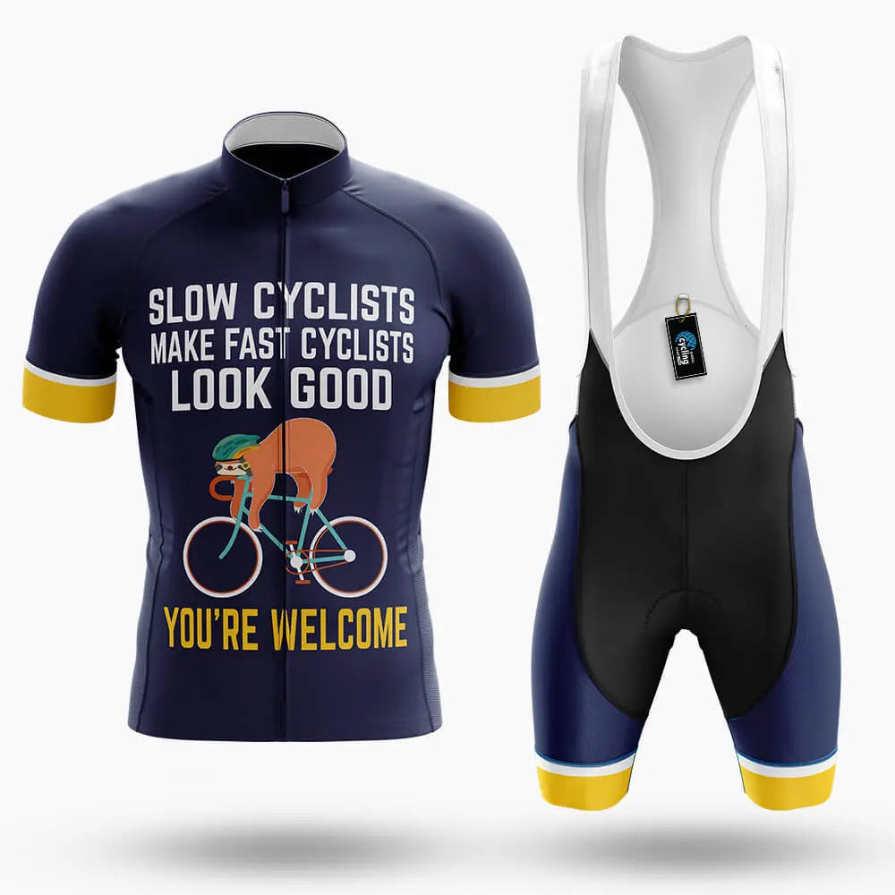 Slow Cyclist V3 - Men's Cycling Kit-Full Set-Global Cycling Gear