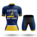 Slower But Ride - Women's Cycling Kit-Full Set-Global Cycling Gear