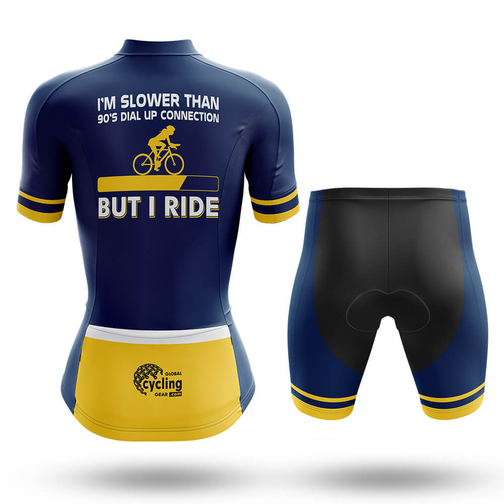 Slower But Ride - Women's Cycling Kit-Full Set-Global Cycling Gear