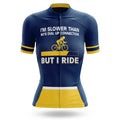 Slower But Ride - Women's Cycling Kit-Jersey Only-Global Cycling Gear