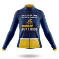 Slower But Ride - Women's Cycling Kit-Long Sleeve Jersey-Global Cycling Gear