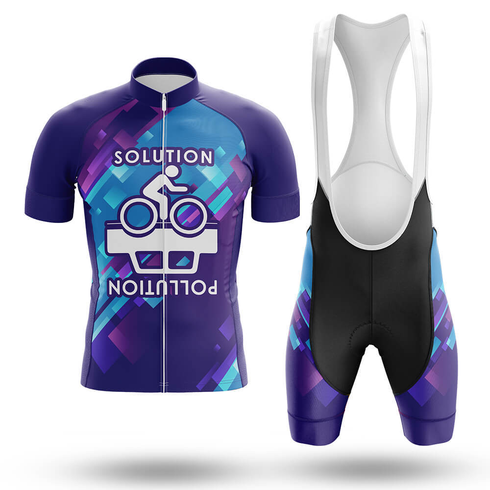 Solution Pollution - Men's Cycling Kit-Full Set-Global Cycling Gear