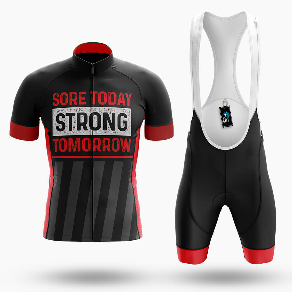 Sore Today Strong Tomorrow - Men's Cycling Kit-Full Set-Global Cycling Gear