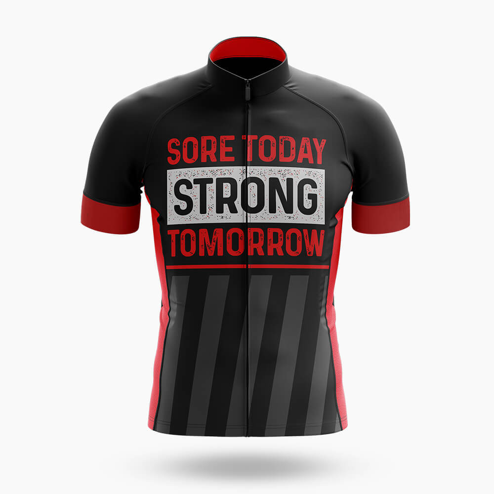 Sore Today Strong Tomorrow - Men's Cycling Kit-Jersey Only-Global Cycling Gear