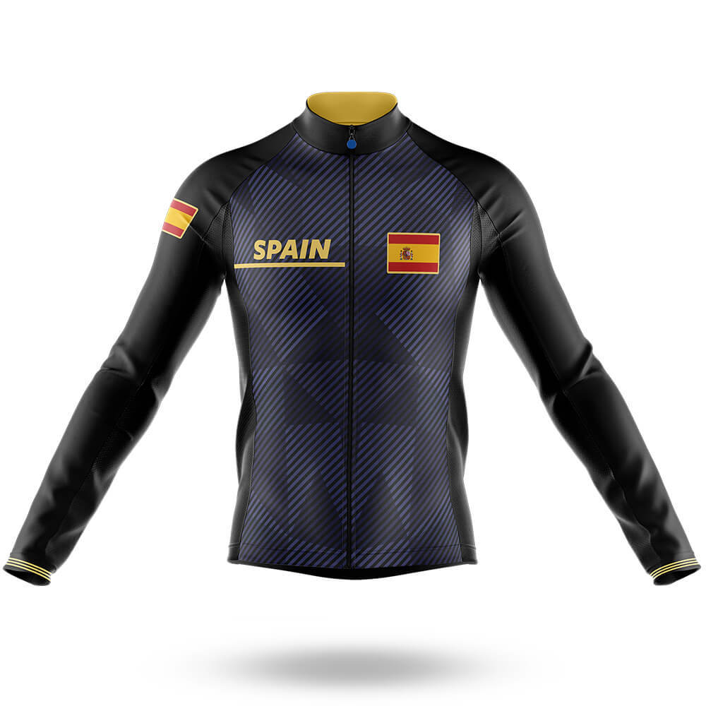 Spain S2 - Men's Cycling Kit-Long Sleeve Jersey-Global Cycling Gear