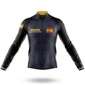 Spain S2 - Men's Cycling Kit-Long Sleeve Jersey-Global Cycling Gear