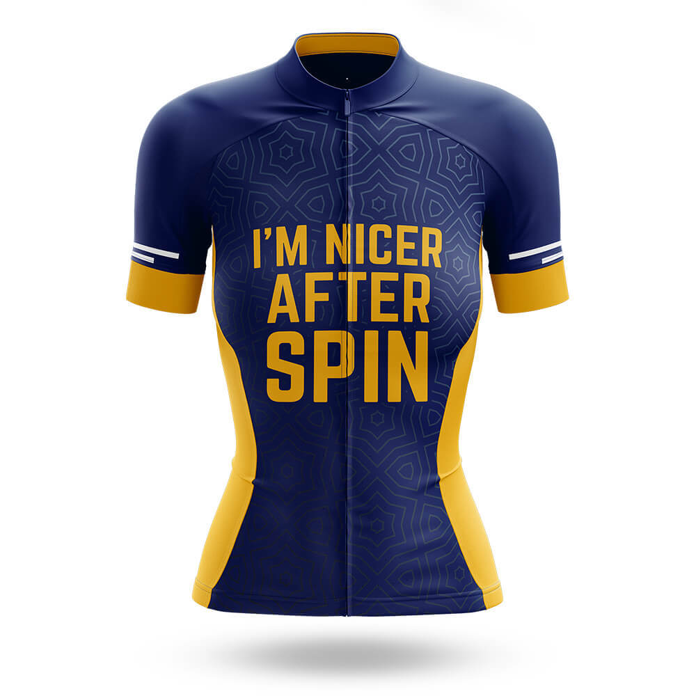I'm Nicer - Women's Cycling Kit-Jersey Only-Global Cycling Gear