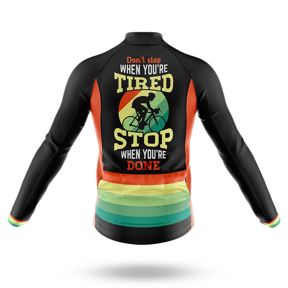 Stop When You're Done - Men's Cycling Kit-Full Set-Global Cycling Gear