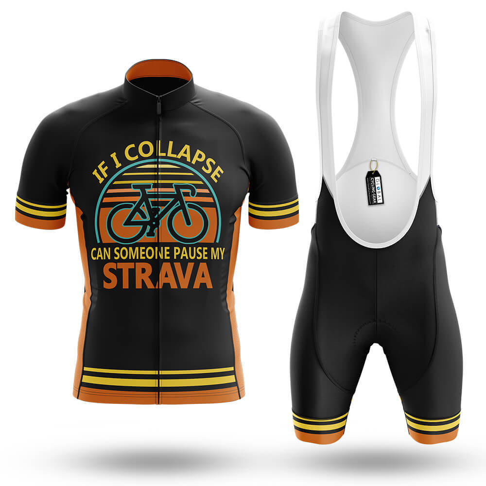 Pause My Strava V2 - Men's Cycling Kit-Full Set-Global Cycling Gear