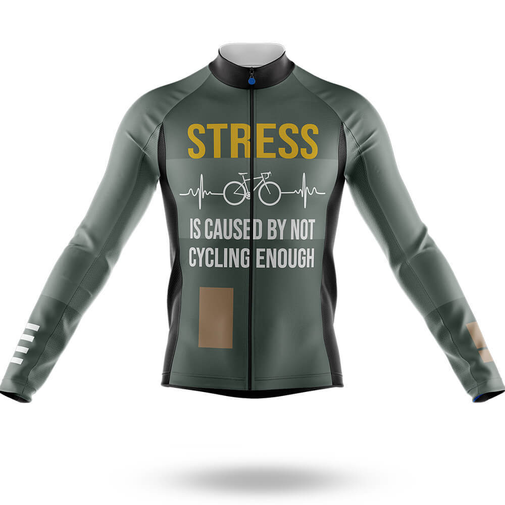 Stress Men's Cycling Kit-Long Sleeve Jersey-Global Cycling Gear