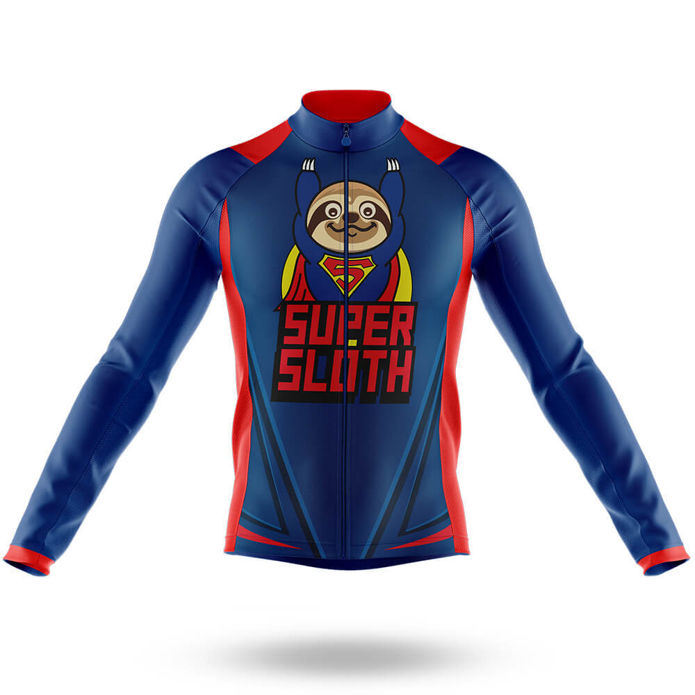 Super Sloth - Men's Cycling Kit-Long Sleeve Jersey-Global Cycling Gear