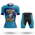 Super Mom By Night - Cycling Kit-Full Set-Global Cycling Gear