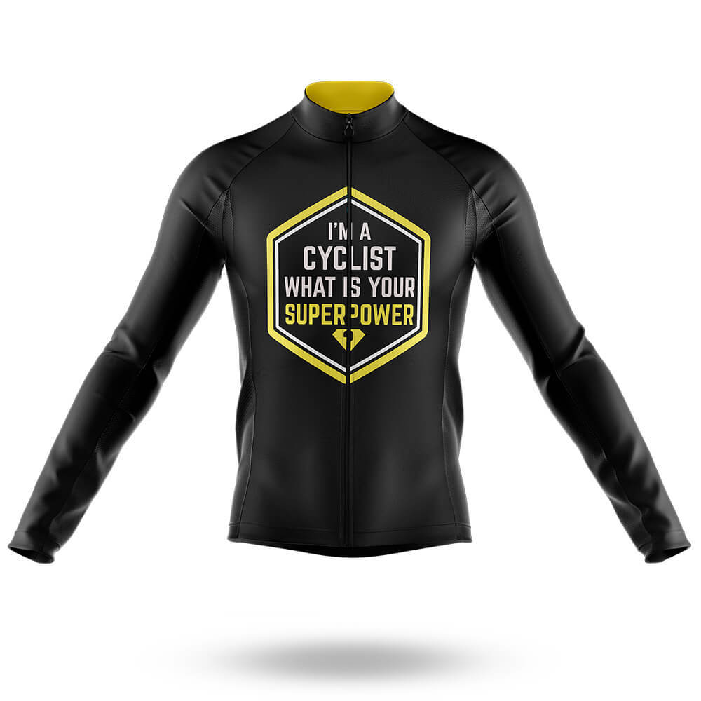 Superpower - Men's Cycling Kit-Long Sleeve Jersey-Global Cycling Gear