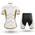 Switzerland - Women V17 - White - Cycling Kit-Full Set-Global Cycling Gear