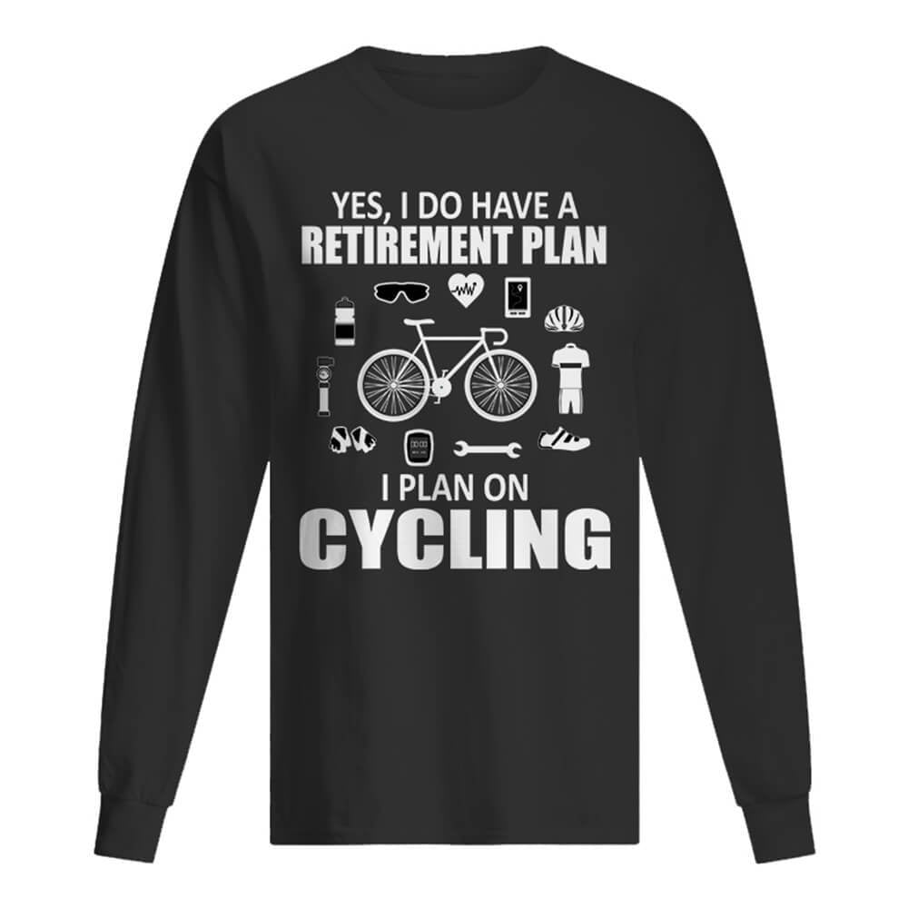 Retirement Plan V2 - Sweatshirt-S-Global Cycling Gear