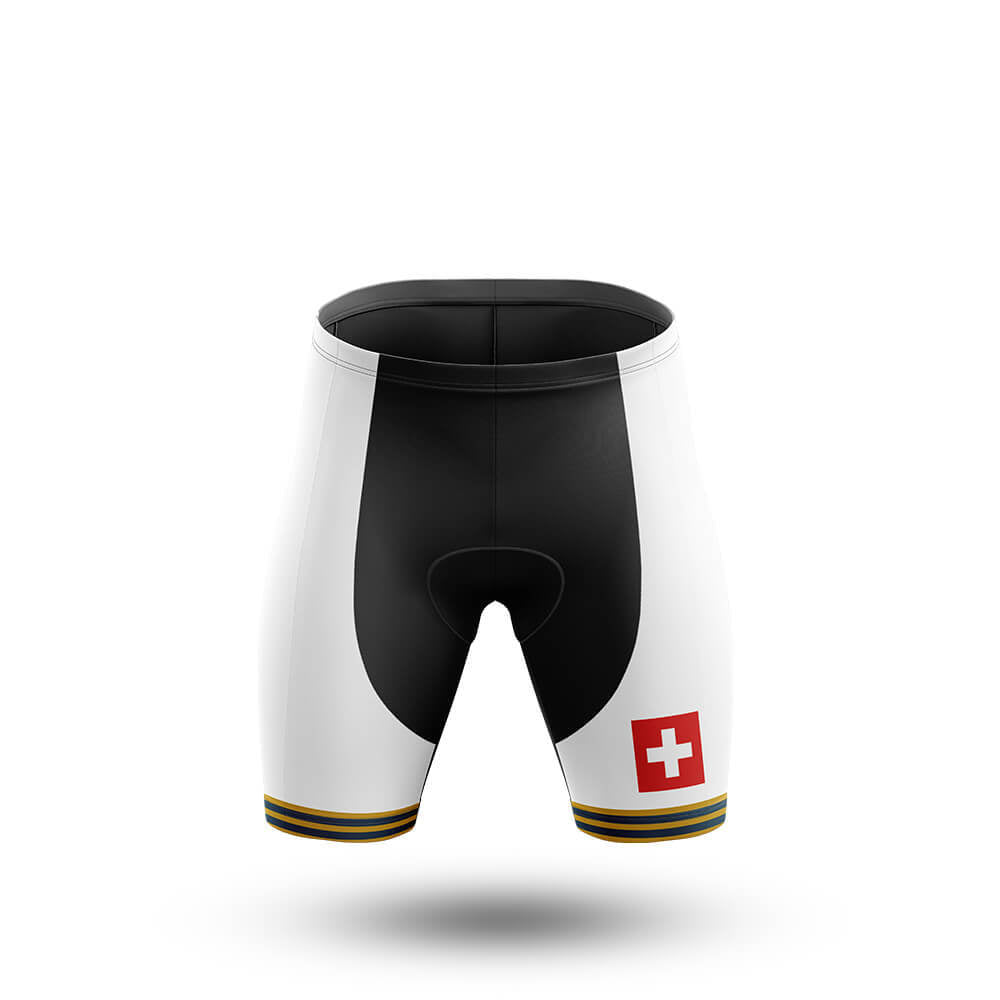 Switzerland - Women V15 - Cycling Kit-Shorts Only-Global Cycling Gear
